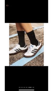 Adidas 愛迪達 sambarose 厚底白焦糖