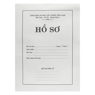 Full A4 Job Application Set (White/Orange)