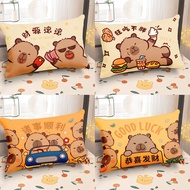 Ready Stock spotpillowcase US Dollar Puppy Capibara Pillowcase Children Cute Cartoon Pillowcase Stud