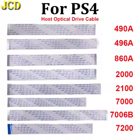 JCD Host Optical Drive Flat Flexible Ribbon Laser Lens Flex Cable For PS4 Slim Pro 490A 496A 860A 20