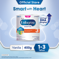 Enfagrow Essential 3 Susu Formula Anak 1-3 Tahun Rasa Vanila 400gr