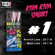 【Great discount】TACHI KIRA-KIRA Apollo Sabiki Luminous Day Night Fishing Apollo Rig Live Bait Laut U