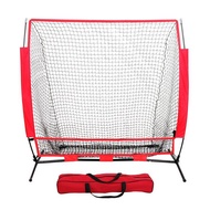 5Baseball Practice Net Rebound Net with Holes for Kids Baseball Net Training Blocking Net Portable