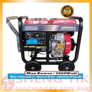 MASATO 7000Watt 7.0KW Diesel Generator With Electric Start
