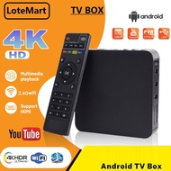 [Ready1000Channel] 4K HD Android TV Box 2.4G Wifi Smart Box Android Media Player Set-Top Box Android Google