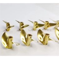 CW CCW RC Boat propeller Brass Fan 36mm 38mm 40mm Pitch 1.9