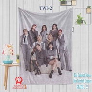 Girlband Twice blanket - Twice - kpop Twice - TWICE - custom Twice blanket - Character blanket