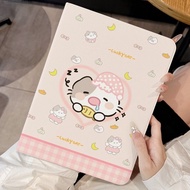 For Samsung S7 S8 S9 Plus S6 Lite A9 Plus S7 FE A8 Lovely Cat Tablet Case Galaxy Tab PBA1538WY