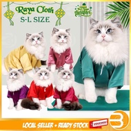 Cat Clothes Hari Raya Baju Raya Melayu Kucing Cat Fashion Anti-shedding Cat Suit