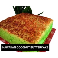 Pandan Hawaiian Coconut Cake