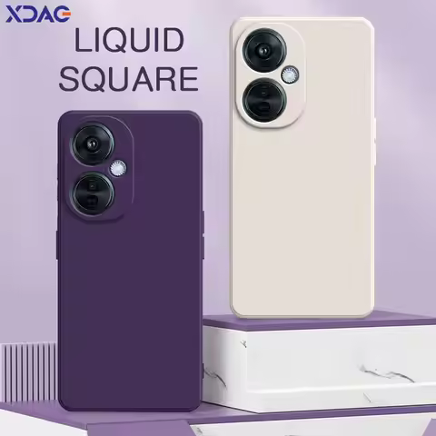 Square Liquid Silicone Phone Case for OPPO K11x OnePlus Nord CE3 CE 3 Lite N30 5G Soft Lens Protecti