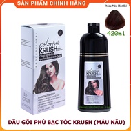 Dầu gội đen tóc Krush chính hãng (Tặng lược nhuộm tóc 2 đầu)