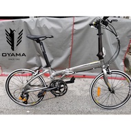 OYAMA FOLDING BIKE TAIWAN - FREE SHIPPING - BICYCLE FOLDING BIKE 20 - 451 - SKYLINE M990 - LIMIDED E