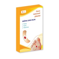 Corn Removal Plaster Wart Patch Box of 6 Supports Wart Removal