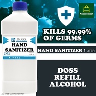 HAND SANITIZER REFILL BY DOSS 1 LITER