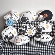 Cute Cartoon Sheep Sheep Shaped Pillow Car Pillow Animal Sofa Cushion Bedside Pillow Pillow Lumbar P