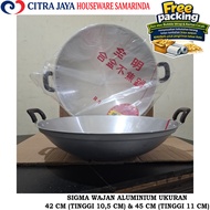 SIGMA 42 CM & 45 CM ALUMINUM PAN Original (PER 1 PCS ACCORDING TO SIZE)