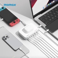 MOMAX - ONEPLUG GaN 100W 六輸出連無線充桌面充電座 UM28AUK