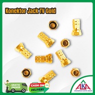 konektor jek antena tv digital f jeck besi receiver stb - jek f gold