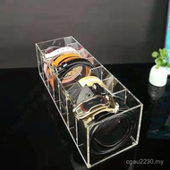 Multi-Grid Transparent Belt Shelf Display Acrylic Storage Box Box Shelf Store Household Belt Inner P