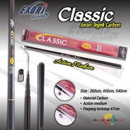 Exori power classic Tile Rod 360cm 450cm 540cm carbon material