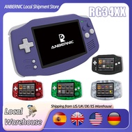ANBERNIC RG34XX 64Bit Retro Handheld Game Player 3.4-inch IPS Screen HD-Support TV Portable Game Con