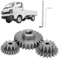 RC Gearbox Gear  Steel Transmission Box Replacement Parts Compatible with WPL D12 1/10 Trucks