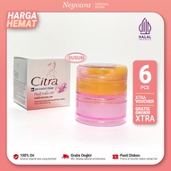 (6 Pcs) Citra Susun Cream Siang & Malam Krim Citra Pearly White UV Bubuk Mutiara Cina normal to dry 