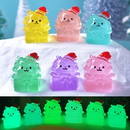 New gift box, Christmas gift DIY accessories, Christmas ornaments, resin crafts accessories 10pcs