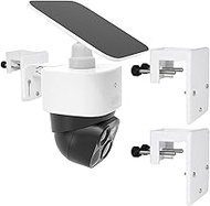 Gutter Mount Bracket Compatible with Eufy Security SoloCam S340/SoloCam E30, 2 Pack Camera Gutter Mo