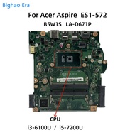Acer/Acer ES1-572 Notebook Motherboard i3 i5 LA-D671P NB.GD011.001