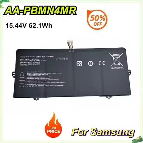 AA-PBMN4MR Laptop Battery for Samsung Galaxy Book Pro 360 13 NP930QDB NP930QED NP930XDB 1588-3366 BA