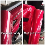 (PROMO) STIKER SKOTLET DARK RED CANDY