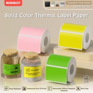NIIMBOT B1/B21/ B31 Color Thermal Label Paper Clothing Hangtag Label Sticker Commodity Office