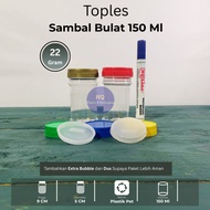 150ml Sambal Jar | 150ml Tall Sambal Bottle includes FLUG Airtight Container Food Container