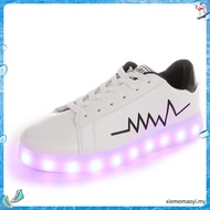 AIME Men/Women students ghost dance luminous shoes USB rechargeable led light sneaker Women's Shoes
