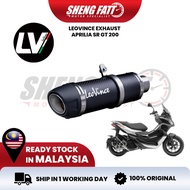 LEOVINCE EXHAUST APRILIA SR GT 200 Performance Exhaust Sistem Ringan untuk Aprilia SR GT 200 Superbi