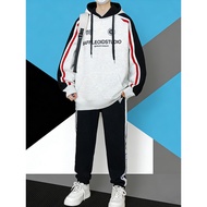 Hooded Sweatshirt Spring Autumn Style 13-Year-Old Boy Junior High School Students 14 Loose Top Cloth