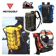 MOTOWOLF Waterproof Backpack Bag Rider Helmet Beg Galas Motor Kalis Air MDL0714