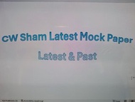 CW SHAM MOCK 2025