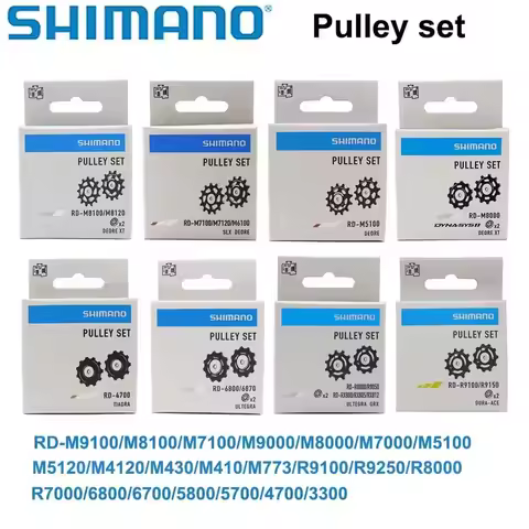 Shimano Deore XT XTR SLX Pulley Set Rear Derailleur Pulley Set RD M9100 M9000 M8100 M8000 M7100 M610