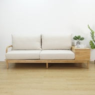 LOFT Design CELENA Solid wood JAPANDI Muji Style 3 seater sofa-Natural