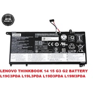 LENOVO THINKBOOK 14 15 G3 G2 BATTERY L19C3PDA L19L3PDA L19D3PDA L19M3PDA