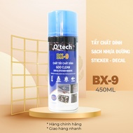 Bình xịt Otech BX-9 Chất tẩy chất dính sticker nhãn dán (450ml) Goo Clean