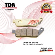 Disc Brake Pads TDR CBR 250RR Disc Pad (Front Rear/ - Gold)