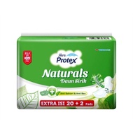HERS PROTEX PANSETnatural DAUNSIRIH WINGWanita 23.5CM 20+2 PADS