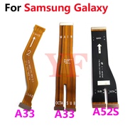 15PCS original For Samsung A30 A33 A52S each 5PCS Motherboard MainBoard Connector LCD Flex Cable