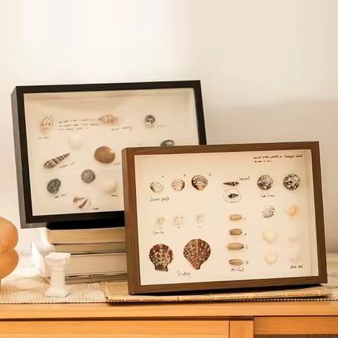 3D Photo Frame Depth 5cm Shadow Box Dried Flower Shells Specimen Handmade DIY Crafts Display Picture