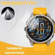 3PCS Ultra Thin Watch Hydrogel Film Oil‑Proof For Garmin Fenix E 47mm Chronos HD Clear Screen Protec