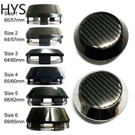 HYS 4pc 60/64/65/68/69MM Carbon fiber pattern Center Cover Rim Hub Cap Center Cap for SSR RAYS BBS